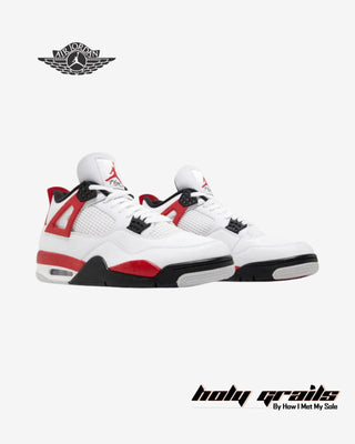 Nike Air Jordan 4 Retro 'Red Cement' Sneakers - Front