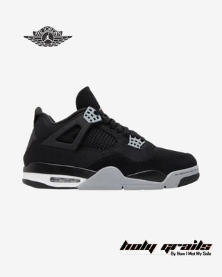 Nike Air Jordan 4 Retro SE 'Black Canvas' Sneakers - Side 1