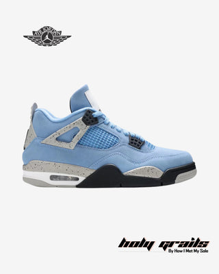 Nike Air Jordan 4 Retro 'University Blue' Sneakers - Side 1
