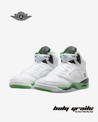 Nike Air Jordan 5 Retro 'Lucky Green' Sneakers - Front