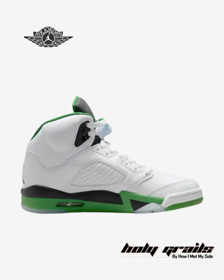 Nike Air Jordan 5 Retro 'Lucky Green' Sneakers - Side 1
