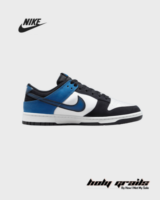 Nike Dunk Low 'Airbrush - Industrial Blue' Sneakers - Side 1