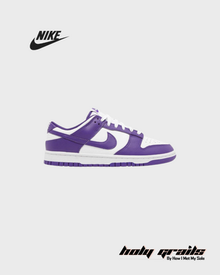 Nike Dunk Low 'Championship Purple' Sneakers - Side 1