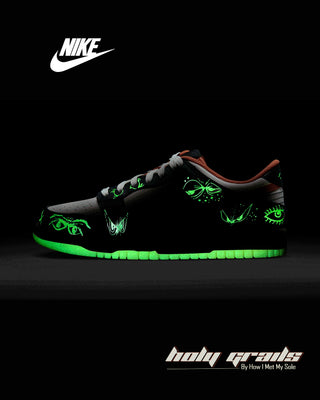 Nike Dunk Low Premium 'Halloween' - Glow in the Dark Sneakers - Glowing in the Dark