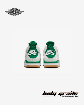Nike SB x Air Jordan 4 Retro SP 'Pine Green' Sneakers - Back