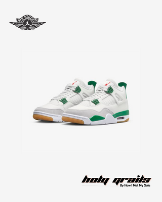 Nike SB x Air Jordan 4 Retro SP 'Pine Green' Sneakers - Front