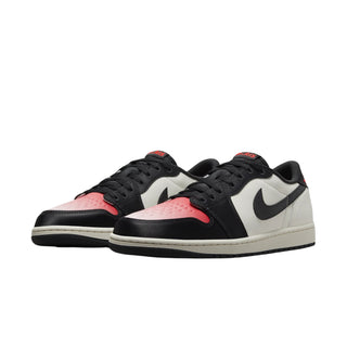 Paris Saint-Germain x Nike Air Jordan 1 Retro Low OG 'Sail Pink Oxford' (SKU: HF8828-100) Sneaker - Front