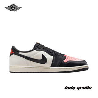 Paris Saint-Germain x Nike Air Jordan 1 Retro Low OG 'Sail Pink Oxford' (SKU: HF8828-100) Sneaker - Side 1