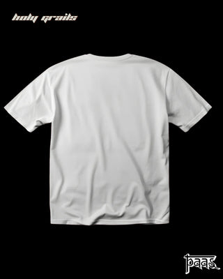 'Peroji Aag Lagadi' White Tee HG x Paas Collective - Back