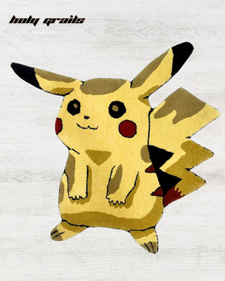 PikaPop Tufted Rug On Floor