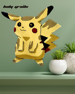 PikaPop Tufted Rug On Wall