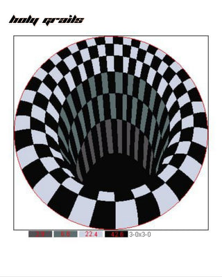 'Reality Glitch' Hand Tufted Rug - Digital