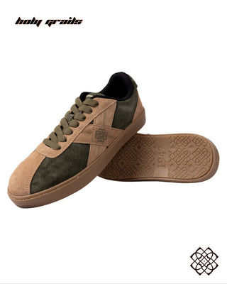 'Sabz Faam (सब्ज़-फ़ाम)' Low Green Sneaker HG x CHRN - Public Side Top & Bottom Sole
