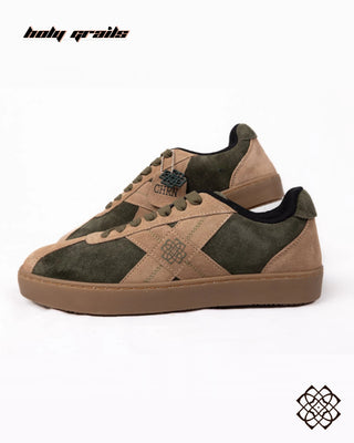 'Sabz Faam (सब्ज़-फ़ाम)' Low Green Sneaker HG x CHRN - Public & Inner Sides