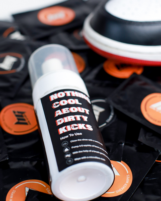 Sneaker Elixir - Sneaker Cleaning Foaming Shampoo - Illustration Nothing Cool About Dirty Kicks