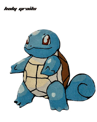 Squirtle Squash Tufted Rug