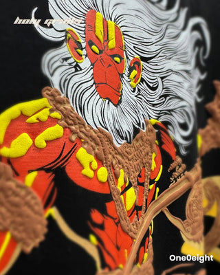 'Hanuman: Force of Faith' Oversize Hoodie HG x One0eight