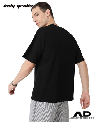 Streetwear Style 'Aari (Black)' Oversized T-Shirt HG x Ascending Descending - Back Side