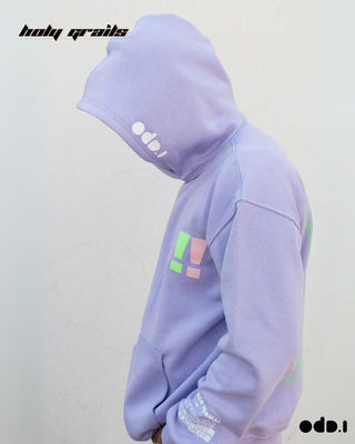 Streetwear Style 'Gimme! Love' Lilac Purple Oversized 330 GSM 100% Cotton Hoodies HG x OdD.1 - Side 1