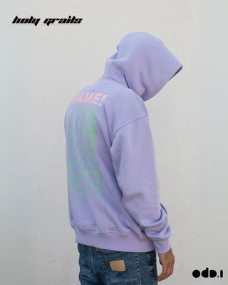 Streetwear Style 'Gimme! Love' Lilac Purple Oversized 330 GSM 100% Cotton Hoodies HG x OdD.1 - Side 2