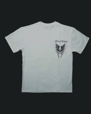 Streetwear Style 'Lord of Wings' Oversized T-shirt HG x Krew Kulture - Front