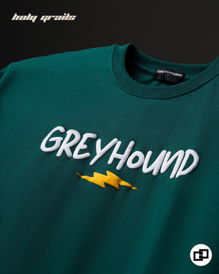 'Modern Problems' Green Tee HG x Grey Hound Clothing