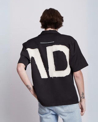 Streetwear style 'The Editable Black Shirt' - Back