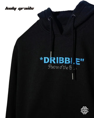 Streetwear Style 'Turn the Feeling Off' Black 325 GSM Cotton 60% Polyester 40% Oversize Hoodie HG x DRBL - Front