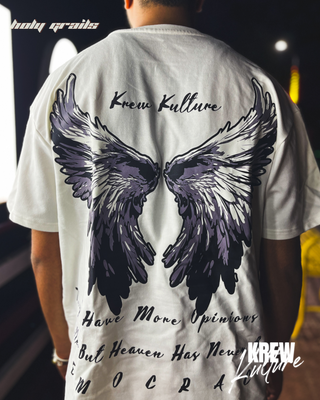 Streetwear Style 'Lord of Wings' Oversized T-shirt HG x Krew Kulture - Back 2