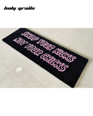 Swap Game Tufted Rug on Floor