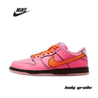 The Powerpuff Girls x Nike Dunk Low Pro SB QS 'Blossom' Sneakers - Side 2