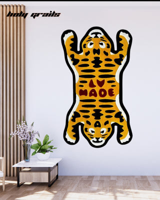 TigerTread Tufted Rug On Wall