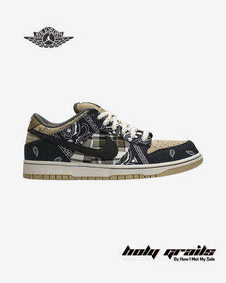 Travis Scott x SB Nike Dunk Low PRM QS 'Cactus Jack - Special Box' Sneakers - Side 1
