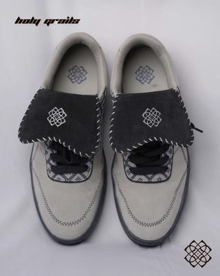 'Turang (तुरंग)' Low Light Grey Sneaker HG x CHRN - Front & Top