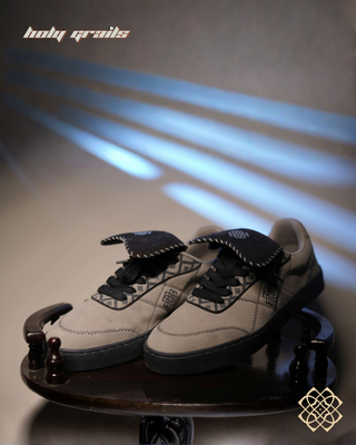 'Turang (तुरंग)' Low Light Grey Sneaker HG x CHRN - Sides