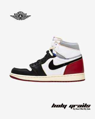 Union LA x Nike Air Jordan 1 Retro High NRG 'Black Toe' Sneakers - Side 2
