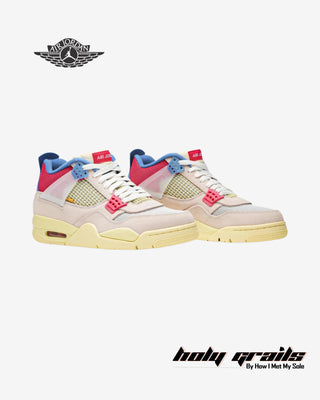 Union LA x Nike Air Jordan 4 Retro 'Guava Ice' Sneakers - Front
