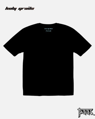 'Vinyl Vogue  Post Malone' Black Tee HG x Paas Collective - Back