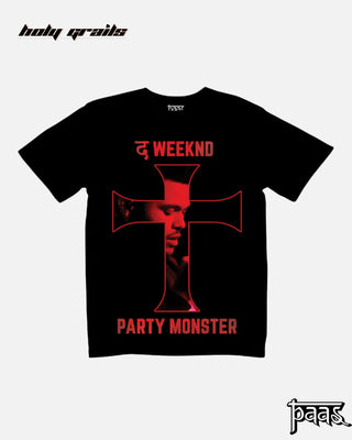 'Vinyl Vogue: The Weekend 1' Black Tee HG x Paas Collective - Front