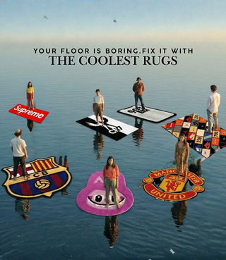 Your Floor is Boring. Fix it with The Coolest Rugs - Mobile Banner